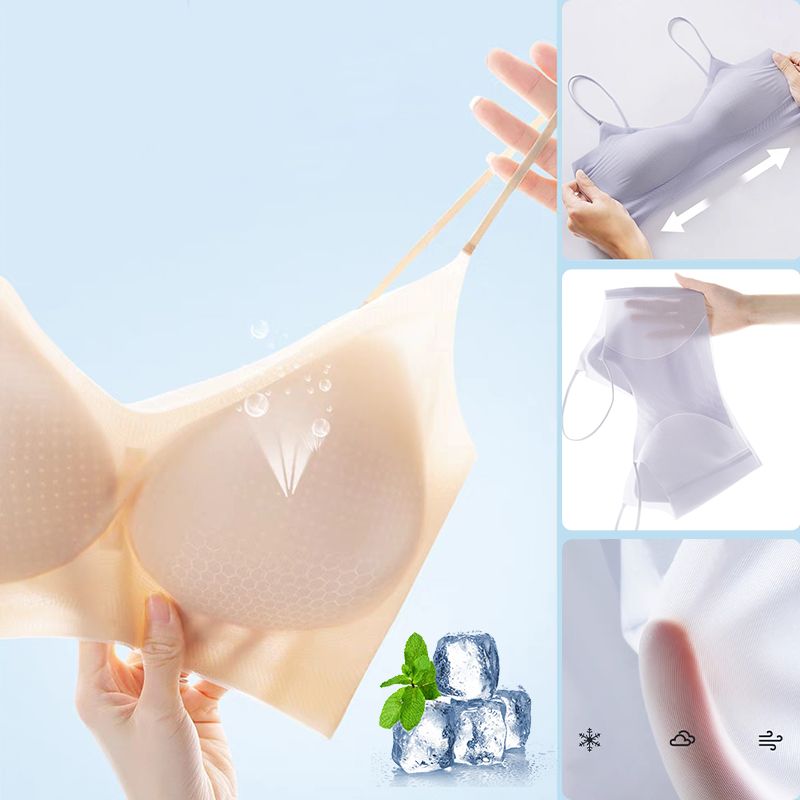 🎉2025 HOT SALE ~50% OFF🎉Women’s Breathable Ice Silk Sling Bra