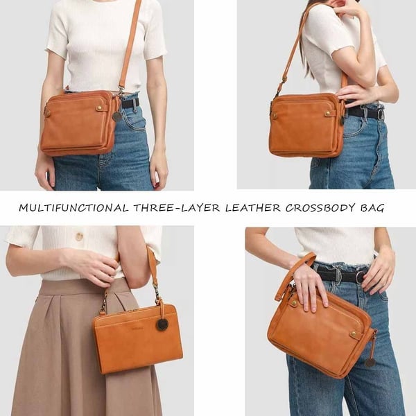 🔥 Hot Sales  50% OFF 🔥- Crossbody Leather Shoulder Bags and Clutches