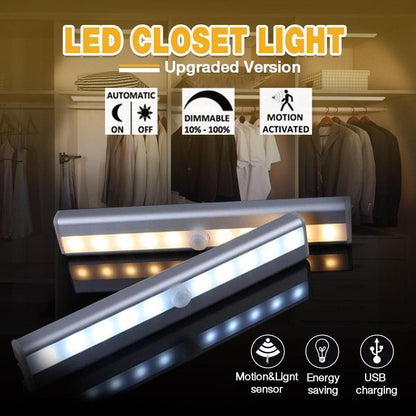 🏆2025 Buy 1 Get 2 Free🔥Punch-free Smart Sensor Magnetic Rechargeable LED Lights