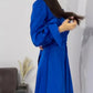 💖Limited Sale 49% OFF💖Women's Elegant waisted pleated cuff dress