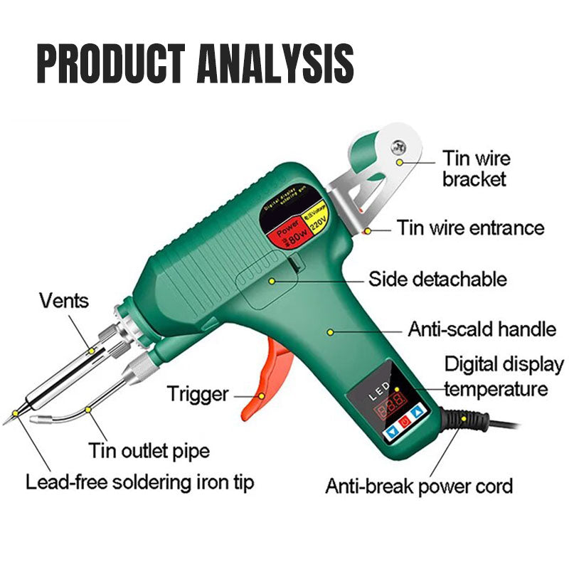 🔥LAST DAY SALE 49% OFF🔥Multi-function soldering iron soldering gun set