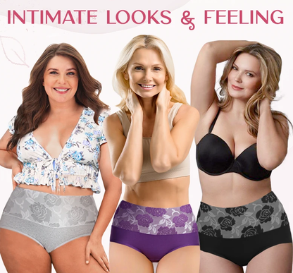 💝Buy 1 Get 3 Packs🔥High Waist Tummy Control Cotton Panties