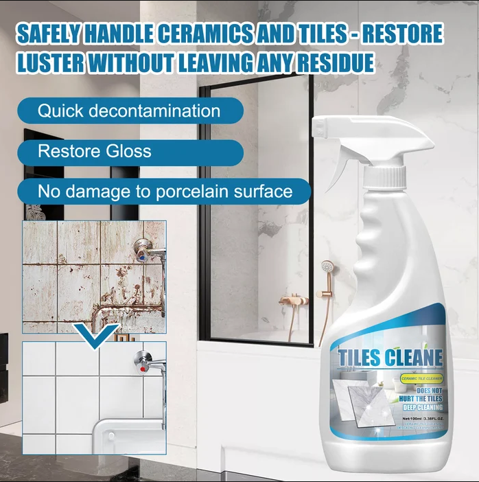 💥New Year Big Sale 49% OFF💥Buy 1 Get 1 Free 🎁Tile Grout Cleaner Sprayer