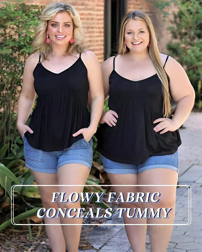 🎁Easter Hot Sale 50% OFF🌺Loose-fitting Tank Top With Built-in Bra