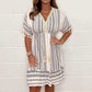 💃HOT SALE 49% OFF 💝2025 Ethnic New Style Casual printed V-neck dress