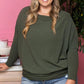 🔥HOT SALE 49% OFF -👚"Dreamy Knit" Boatneck Dolman Top