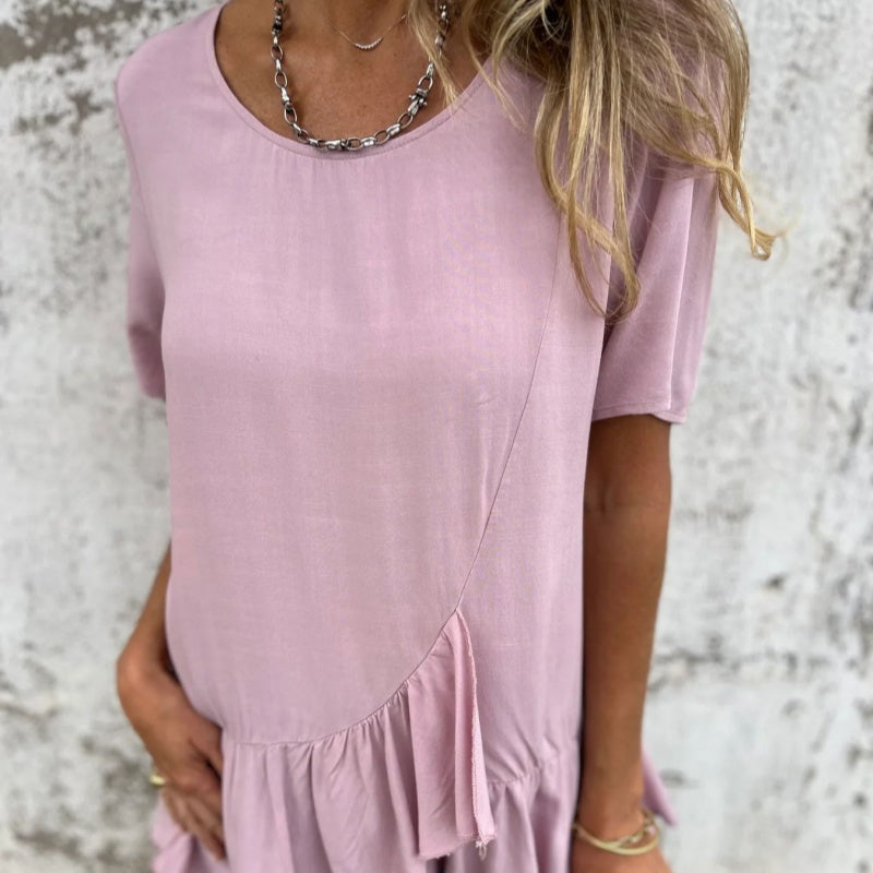 Women's Loose Round Neck Casual T-Shirt