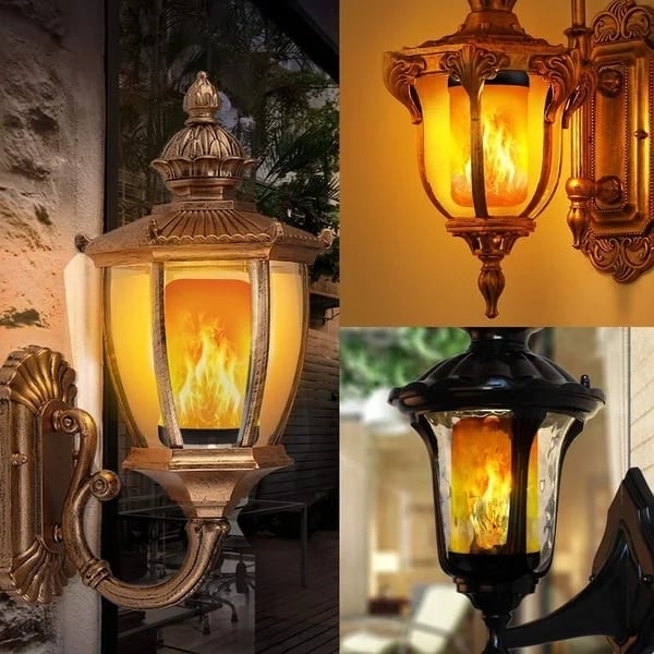 🎃💡2025 HOT Sale 48% OFF🔥LED Flame Light Bulb With Gravity Sensing Effect