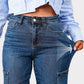 ✨HOT SALE 49% OFF👖Tummy Control High Rise Cargo Wide Leg Jeans