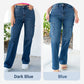 ✨HOT SALE 49% OFF👖Tummy Control High Rise Cargo Wide Leg Jeans
