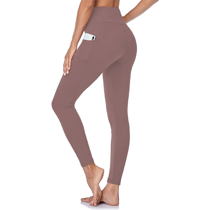 🌸2025 HOT SALE 50% OFF🌸High-Waisted Butt Lifting Tummy Control Shaping Training Leggings with Side Pocket