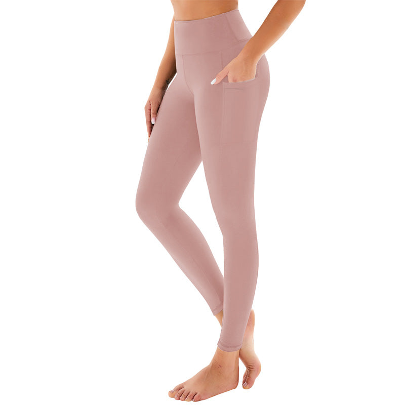 🌸2025 HOT SALE 50% OFF🌸High-Waisted Butt Lifting Tummy Control Shaping Training Leggings with Side Pocket