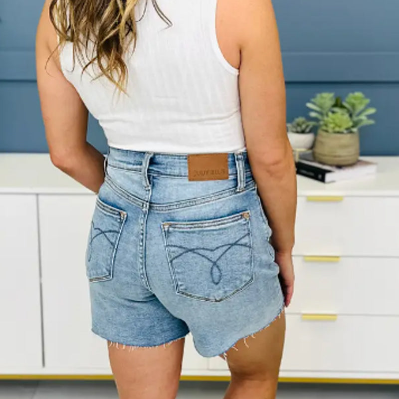 🔥2025 HOT SALE 49% OFF🔥Women's Fashionable Comfortable Denim Shorts