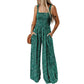 🏖️🏖️LAST DAY SALE 50% OFF💖Women’s Casual Print Sleeveless Overalls Jumpsuits