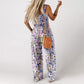 🏖️🏖️LAST DAY SALE 50% OFF💖Women’s Casual Print Sleeveless Overalls Jumpsuits