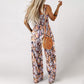 🏖️🏖️LAST DAY SALE 50% OFF💖Women’s Casual Print Sleeveless Overalls Jumpsuits