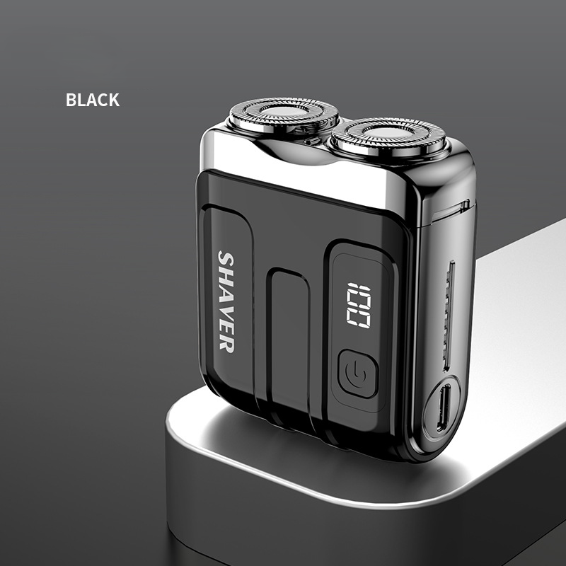 🎉 2026 Sale — Over 37,600 Sold 🪒 Portable Mini Electric Shaver – Men Travel Grooming Tool 🧳