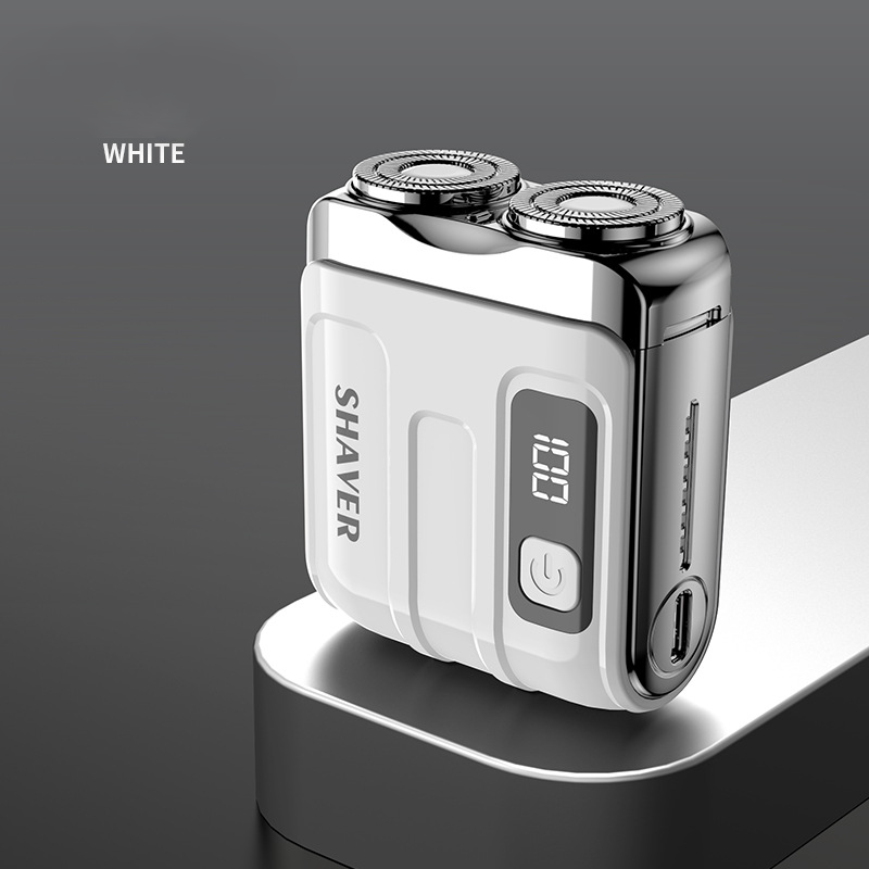 🎉 2026 Sale — Over 37,600 Sold 🪒 Portable Mini Electric Shaver – Men Travel Grooming Tool 🧳