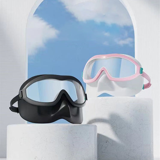 🔥Limited Time Offer 50% OFF🔥Unisex HD Anti-UV Anti-Choking Waterproof Integrated Swimming Goggles