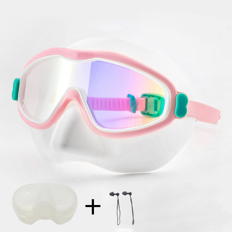 🔥Limited Time Offer 50% OFF🔥Unisex HD Anti-UV Anti-Choking Waterproof Integrated Swimming Goggles
