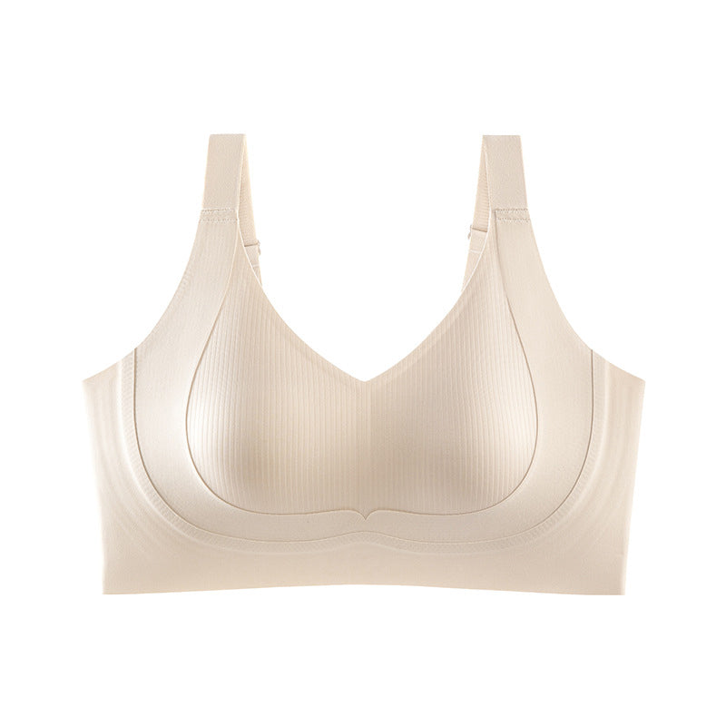Women's Seamless Wireless Anti-Sagging Support Bra