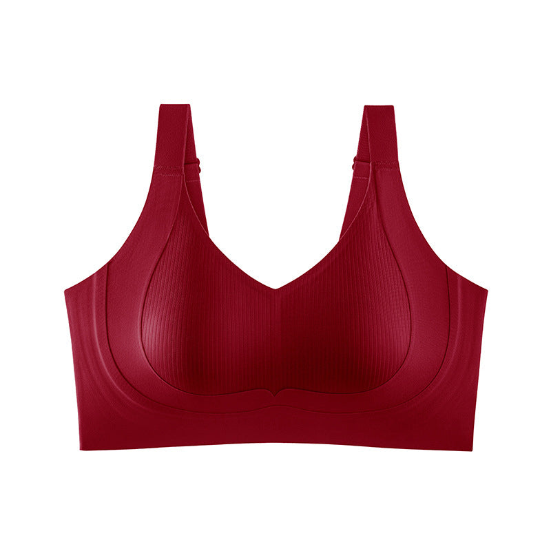 Women's Seamless Wireless Anti-Sagging Support Bra