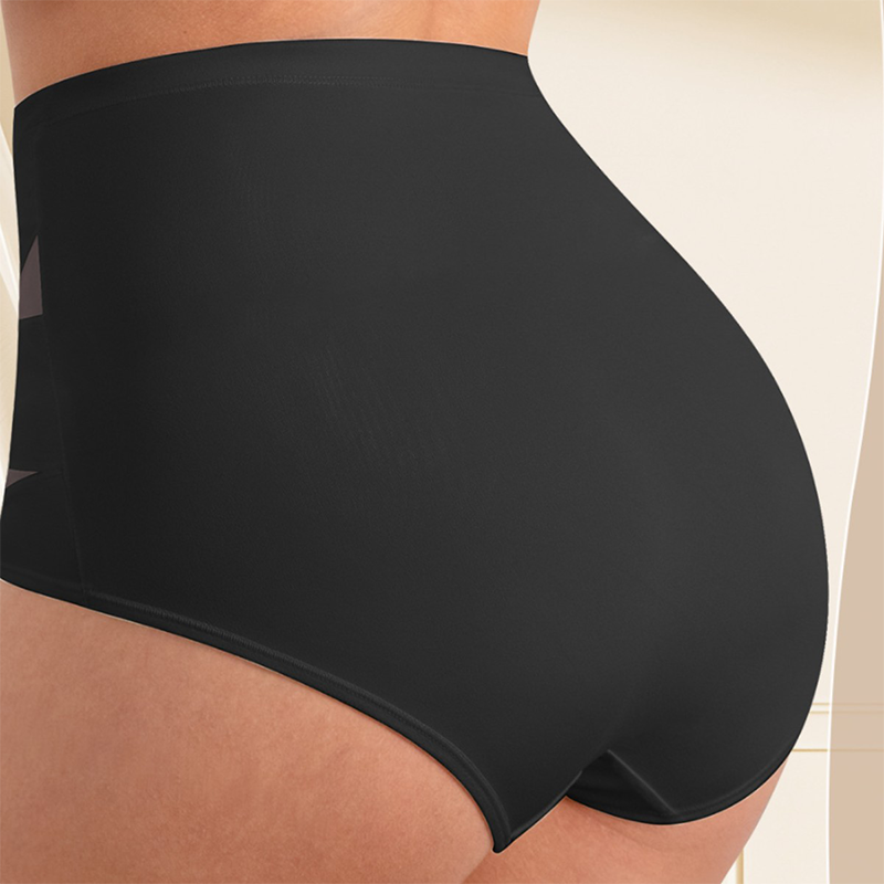 🌸Buy 1 Get 2 Free✨Plus-Size High-Waist Cross Tummy Control Panties