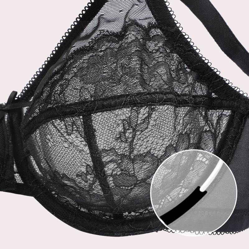 Woman's Comfort & Full Coverage Lace Reduction Bra