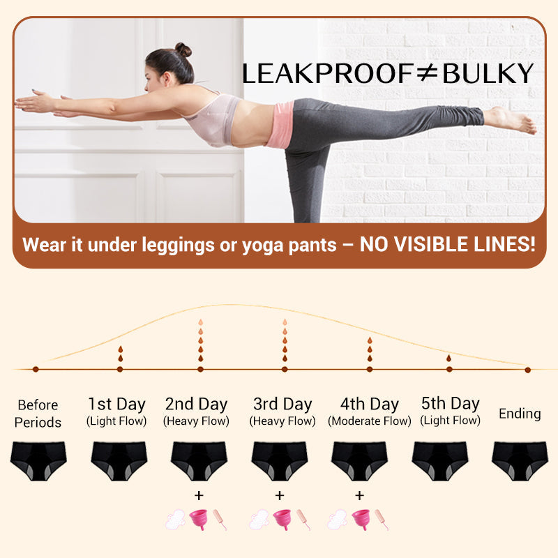 🌸Hot Sale-Buy 1 Get 3🔥2026 High Waist Leakproof Panties