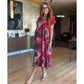 ⏳Time-limited Special-49% OFF⏰Women's Casual V-Neck Printed Maxi Dress