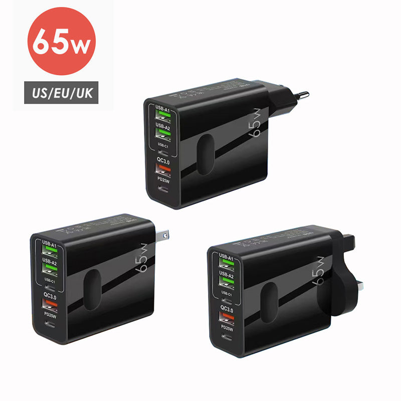 🎉LAST DAY SALE 50% OFF🔥[Practical Gift] 65W & 120W Multiple-Ports Fast Charger