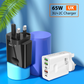 🎉LAST DAY SALE 50% OFF🔥[Practical Gift] 65W & 120W Multiple-Ports Fast Charger