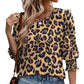🌞Summer Hot Sale 49% OFF -Women Dressy Casual 3/4 Length Sleeve Blouses with Smocked Cuffs
