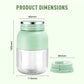 🍹Multifunctional Large-Capacity Wireless Portable Juicer Cup — All-in-One Juicing & Sipping, Compact & Convenient