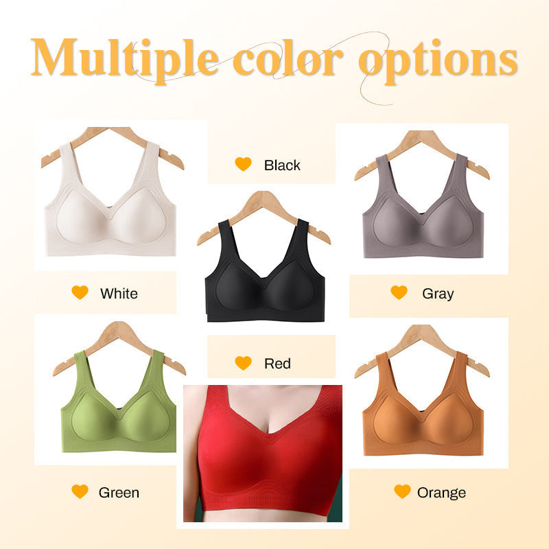 🔥🔥Promotion - 49% OFF✨Breathable Soft Seamless Tank-Style Bra