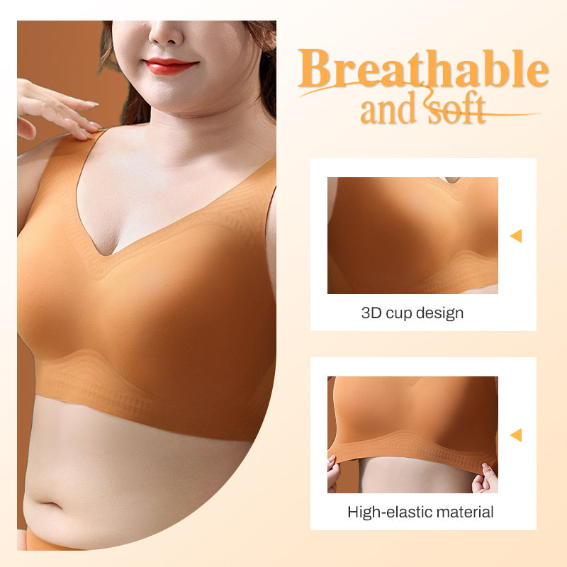 🔥🔥Promotion - 49% OFF✨Breathable Soft Seamless Tank-Style Bra