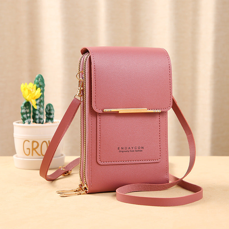 🔥Last Day Promotion：ONLY ￡8.99!!👜 📱 Simple and elegant women's touchscreen crossbody phone wallet