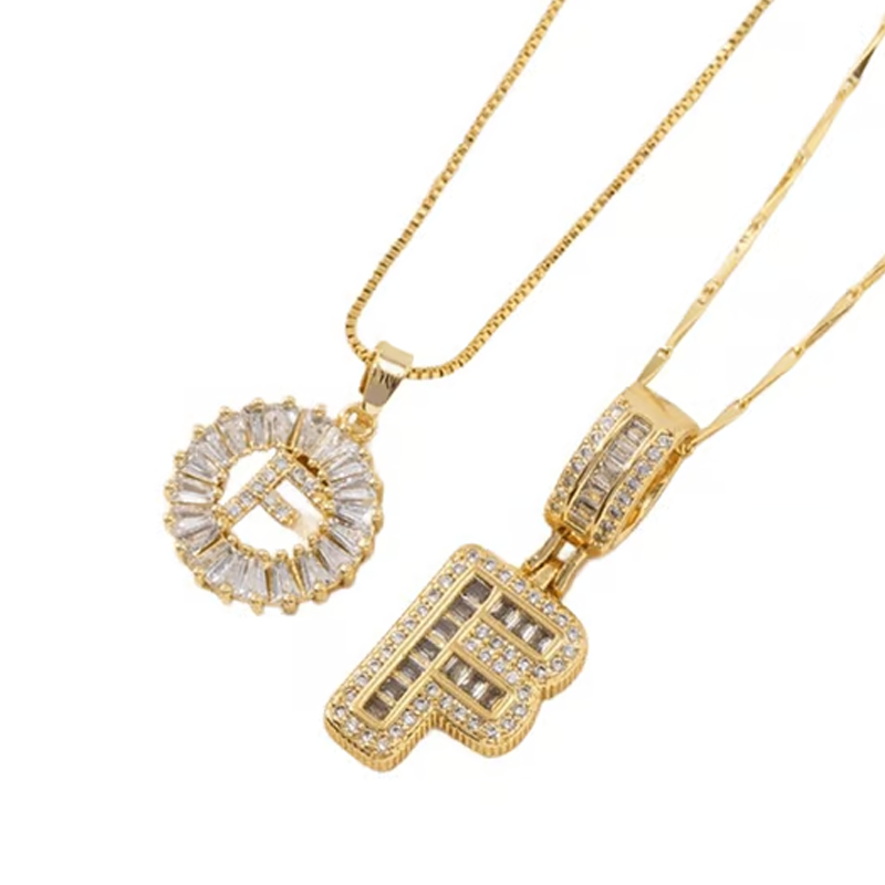 💍Last Day Only ￡9.99 & 2 Pack💍 Initial Letter Pendant Necklaces-Best Gift for your friends💝
