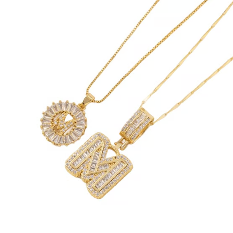 💍Last Day Only ￡9.99 & 2 Pack💍 Initial Letter Pendant Necklaces-Best Gift for your friends💝