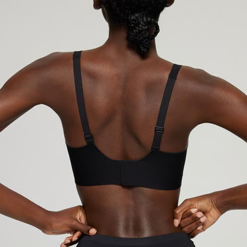 💗LAST DAY SALE 50% OFF⚡50K+ SOLD!💕 Jelly Wireless Womens Comfortable Wireless Bras Push Up Bralettes Seamless Tshirts Bras Deep V Everyday Bras