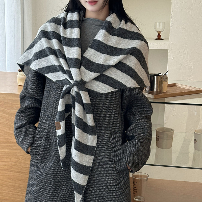 🏆50K+ SOLD! Almost Gone - 💕Women's Solid Color Wool Blend Shawl 🎁Today's Special Gift - Pearl Necklace