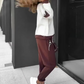 ❤️ LAST DAY PROMOTION - 50%OFF ❤️ Color-Block Pullover Hoodie & Jogger Pants Set