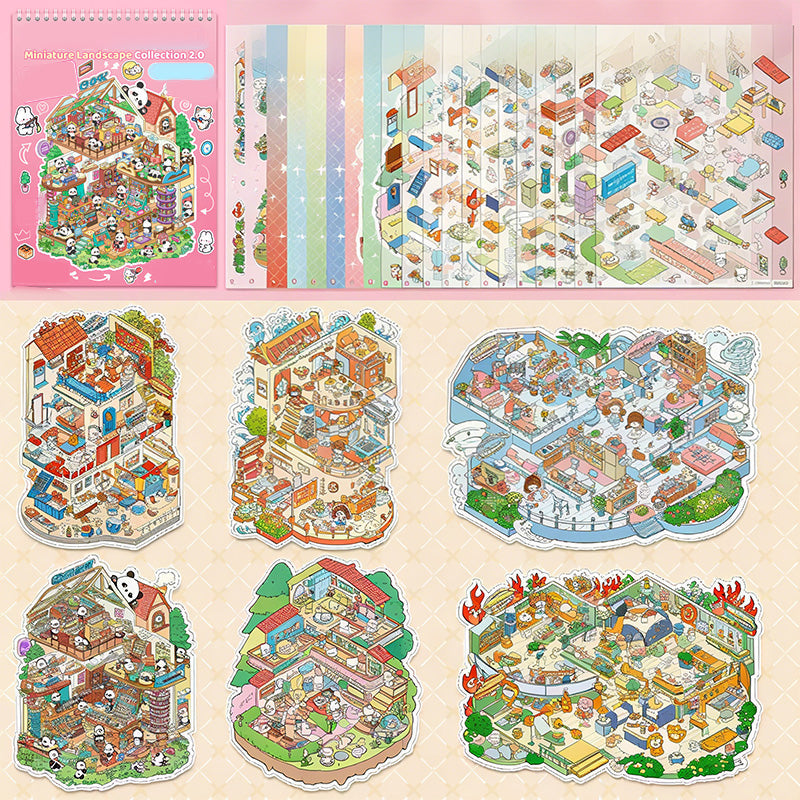 🎁Last Day 49% OFF😍3D Scenery DIY Sticker Kit
