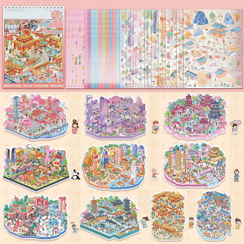 🎁Last Day 49% OFF😍3D Scenery DIY Sticker Kit