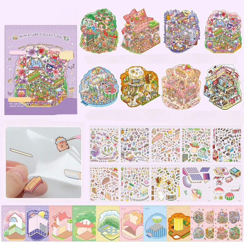 🎁Last Day 49% OFF😍3D Scenery DIY Sticker Kit