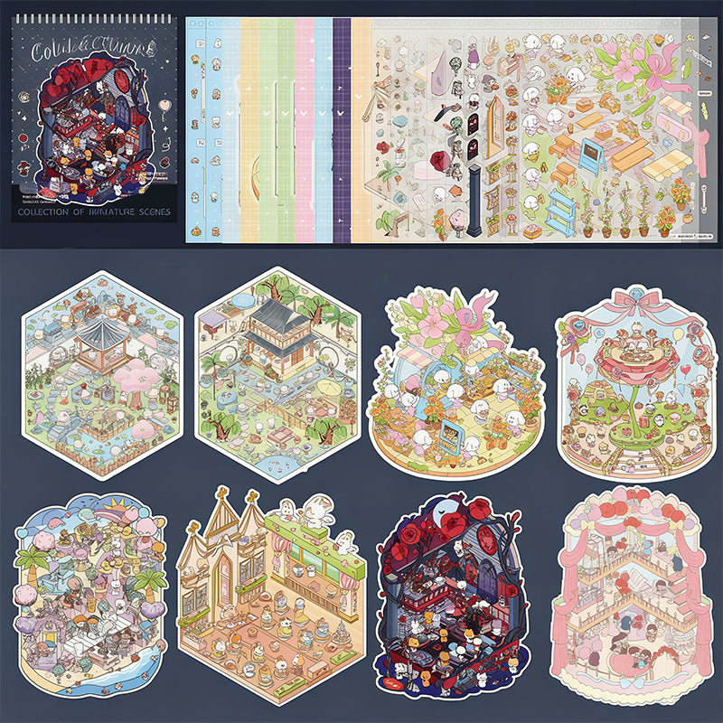 🎁Last Day 49% OFF😍3D Scenery DIY Sticker Kit