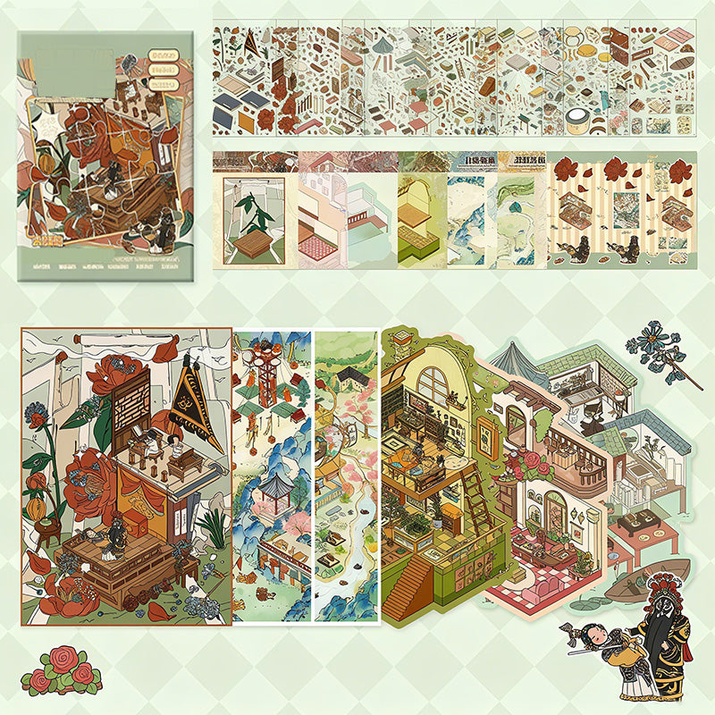 🎁Last Day 49% OFF😍3D Scenery DIY Sticker Kit