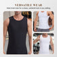 🦺HOT SALE 50% OFF🙋‍♂️ Men's Solid Slimming Abdominal Control Vest