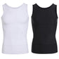 🦺HOT SALE 50% OFF🙋‍♂️ Men's Solid Slimming Abdominal Control Vest