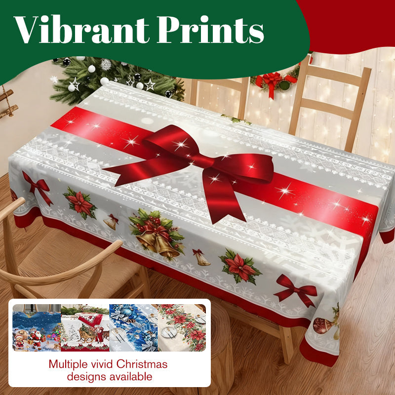 ✨Christmas Special price £9.99!！🎁Stylish Christmas Printed Tablecloth🔥